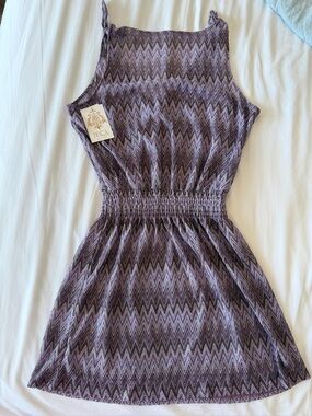 NWT-Beca Chevron Swim Suit Cover-Up Size SM